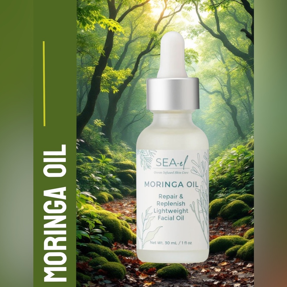 Sea-El Moringa Oil Repair & Replenish Lightweight Facial Oil 30ml NIB